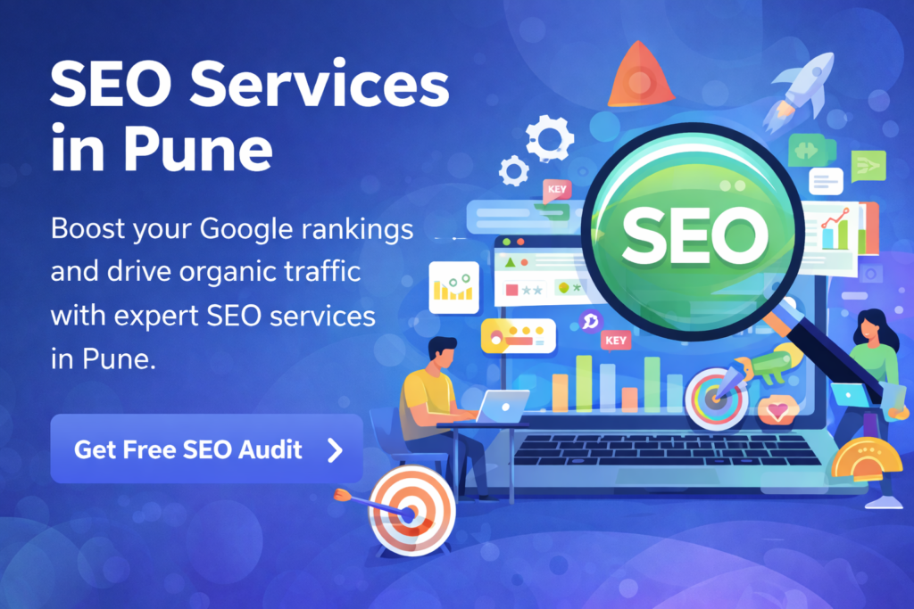 SEO Services in Pune helping businesses improve Google rankings and organic traffic